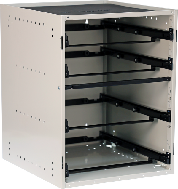 SCS2L2S - StorageTek Cabinet holds 2 large and 2 small ABS cases