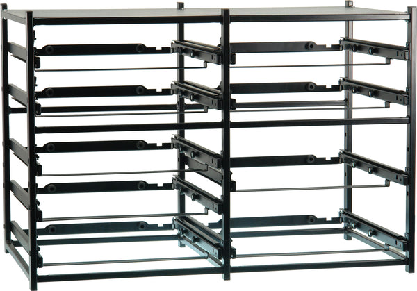 SFD2L7S - StorageTek  Dual Frame holds 2 Large  and 7 Small ABS cases